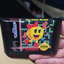 Tengen Ms. Pac-Man for Sega Genesis - Pac-Man Series - NTSC-U/C Cartridge Only