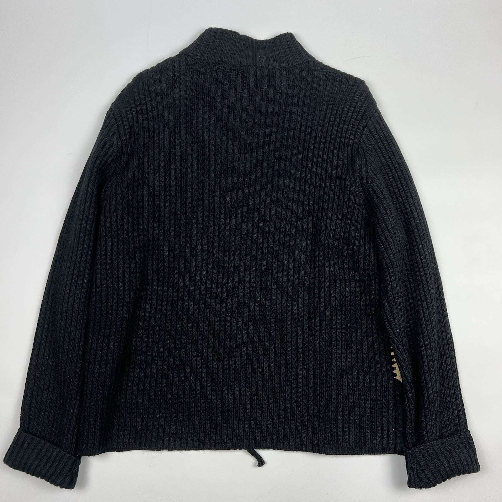 Parisian Works Leather Patchwork Zip Cardigan Jac… - image 11