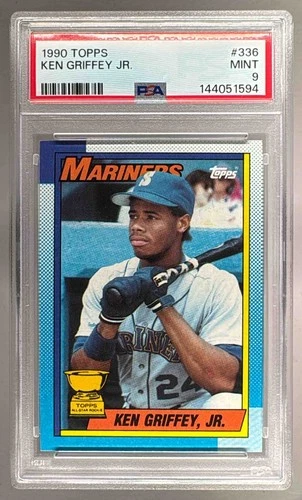 144051594 Ken Griffey, Jr 1990 Topps #336 PSA 9