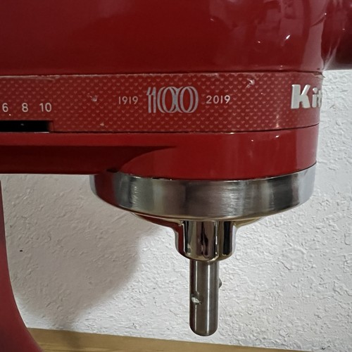 KitchenAid KSM180QHSD, 100 Year Limited Edition Queen of Hearts 5 QT Mixer Used - Picture 4 of 22