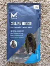 Mission Cooling Hoodie Towel Sport Hood Towel Cools when Wet UPF 50 Digital Camo