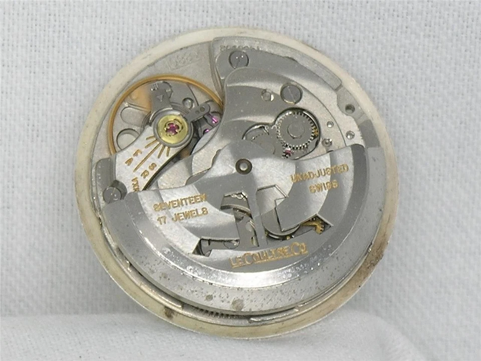 RELOJ PULSERA LE COULTRE K880 AUTOMÁTICO MASTER MARINER MOVIMIENTO Y ESFERA, ¡FUNCIONANDO! Foto 3 de 4