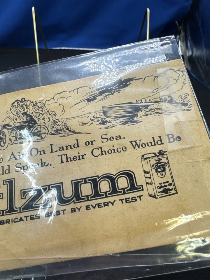 Secador de tinta Oilzum temprano escaso de colección excelentes gráficos sin usar A3B Foto 4 de 4