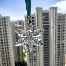 Swarovski 2024 Annual Snowflake Star Crystal Pendant