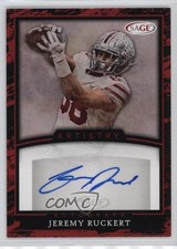 2022 SAGE Artistry Auto Red Jeremy Ruckert #A-JR2 Auto 0s07