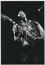 Jimi HENDRIX 2, by Elliott Landy , Postkarte, postcard