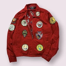 Vintage Men’s Boy Scouts Of America Patched Cropped Bomber Jacket 60s Sz Small