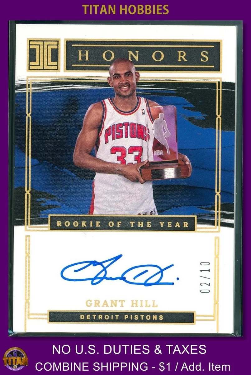 n*3様 Grant Hill Panini Donruss Auto　グラント Grant Hill Basketball Autographed Sports Trading Cards for sale | eBay