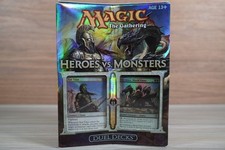 Magic The Gathering MTG HEROES VS MONSTERS Duel Deck NEW SEALED two player ready