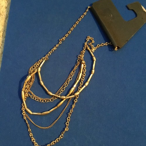 Target Brand New 22” Gold Tone Necklace 