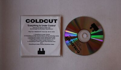 Coldcut Everything Is Under Control UK Adv CD-Acetate + Video 2005 Future Jazz