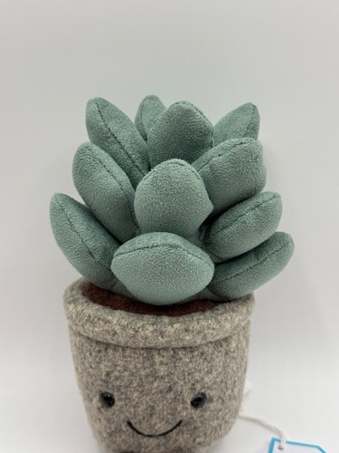 Peluche Jellycat London Silly Succulent Azulita 6" *Nuovo con etichette - Foto 2 di 8