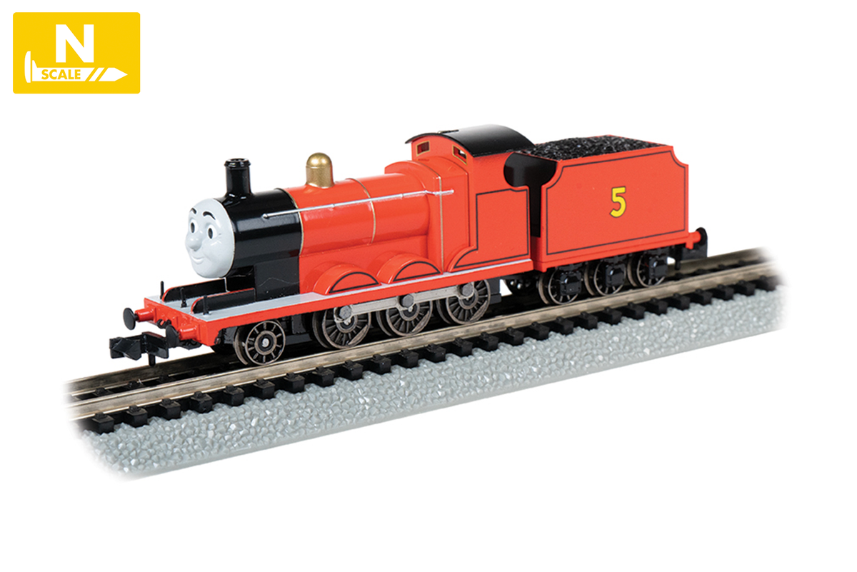 Bachmann James 1/160 Thomas and Friends Locomotive - Red (58793