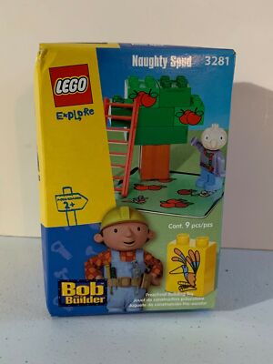 Lego 2002 ~ # 3281 ~ Bob the Builder ~ Naughty Spud! ~MINT FACTORY SEALED
