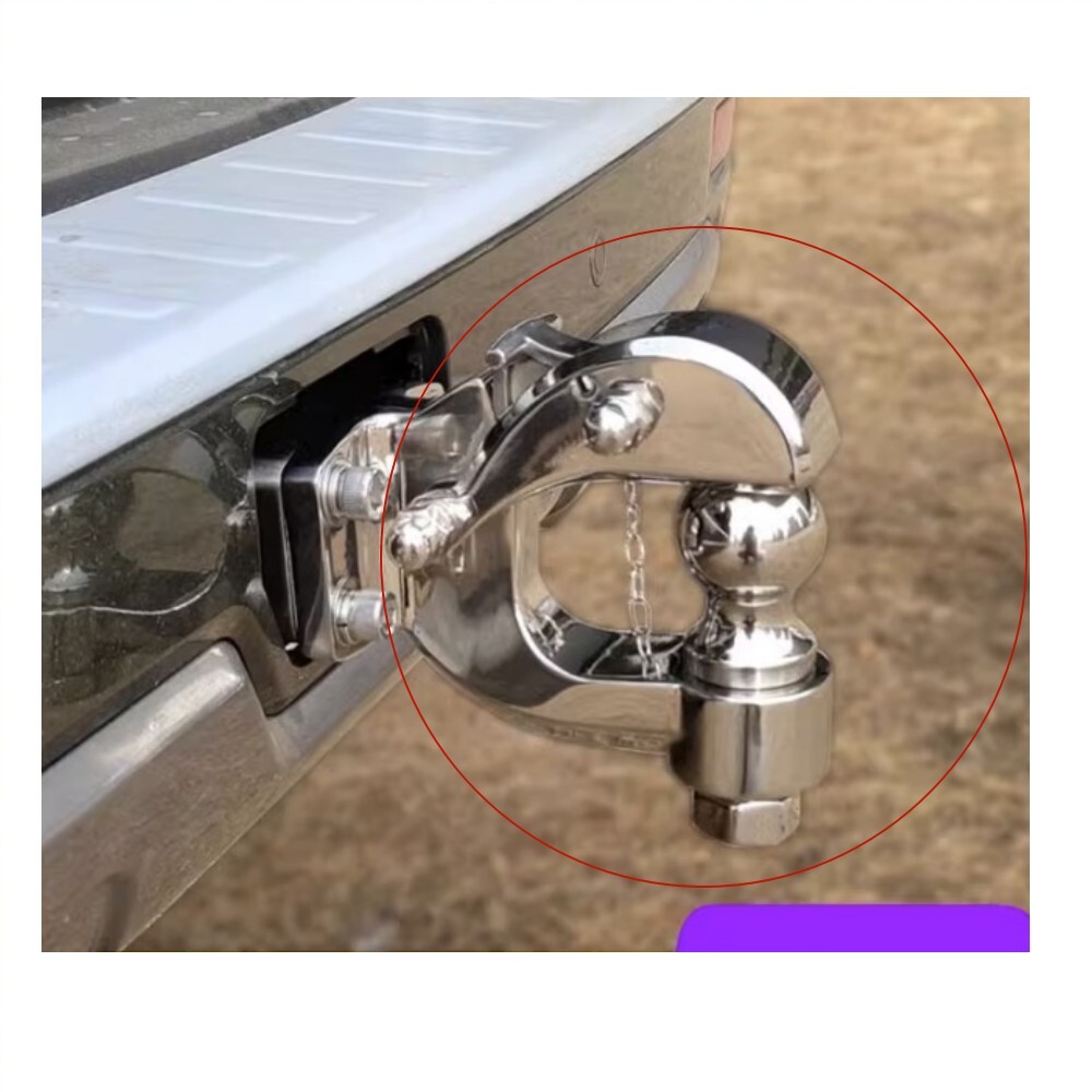 Trailer Towing Hitch Tow Bar Ball and Pin Coupling 50mm Tow Ball Max