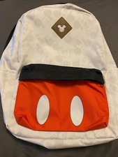 Disney Mickey Mouse Large Backpack with side pockets stripped straps
