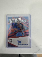 2023-24 Donruss Optic Rookie Pink Fast break Keyontae Johnson RC AUTO /25!