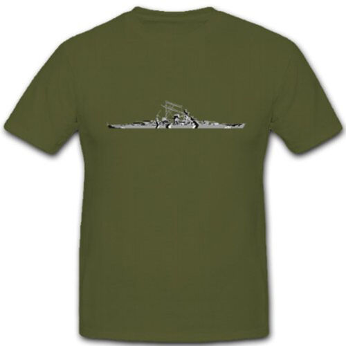 Schlachtschiff Bismarck Marine Schiff Boot - T Shirt #10435 - Bild 1 von 2