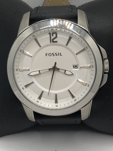 Fossil PR5408 Men's Black Leather 
