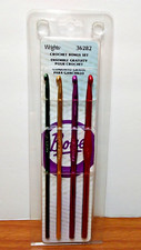 Wrights Boye 36282 Aluminum Crochet Hook Set of 4  Folding Scissors