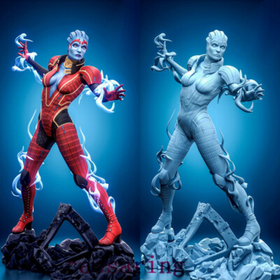 Samara Mass Effect 3D Printing Figure Unpainted Model GK Blank Kit New In Stock