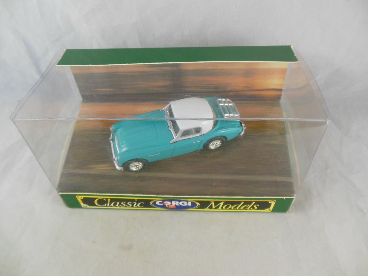 Corgi 96200 Austin Healey 3000 Mk1 Hard Top Turquoise & White