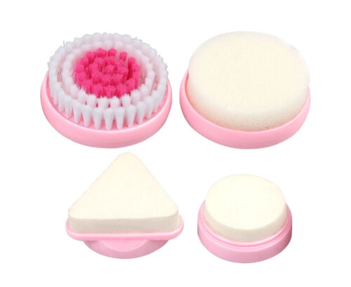 12 in 1 Electric Facial Face Spa Cleansing Brush Beauty Cleanser Exfoliator Body - Picture 7 of 8