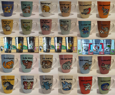1 OTTIFANTEN -TASSE, -TASSENSET bzw. GLASSET Ihrer Wahl von den EDEKA-Ottifanten
