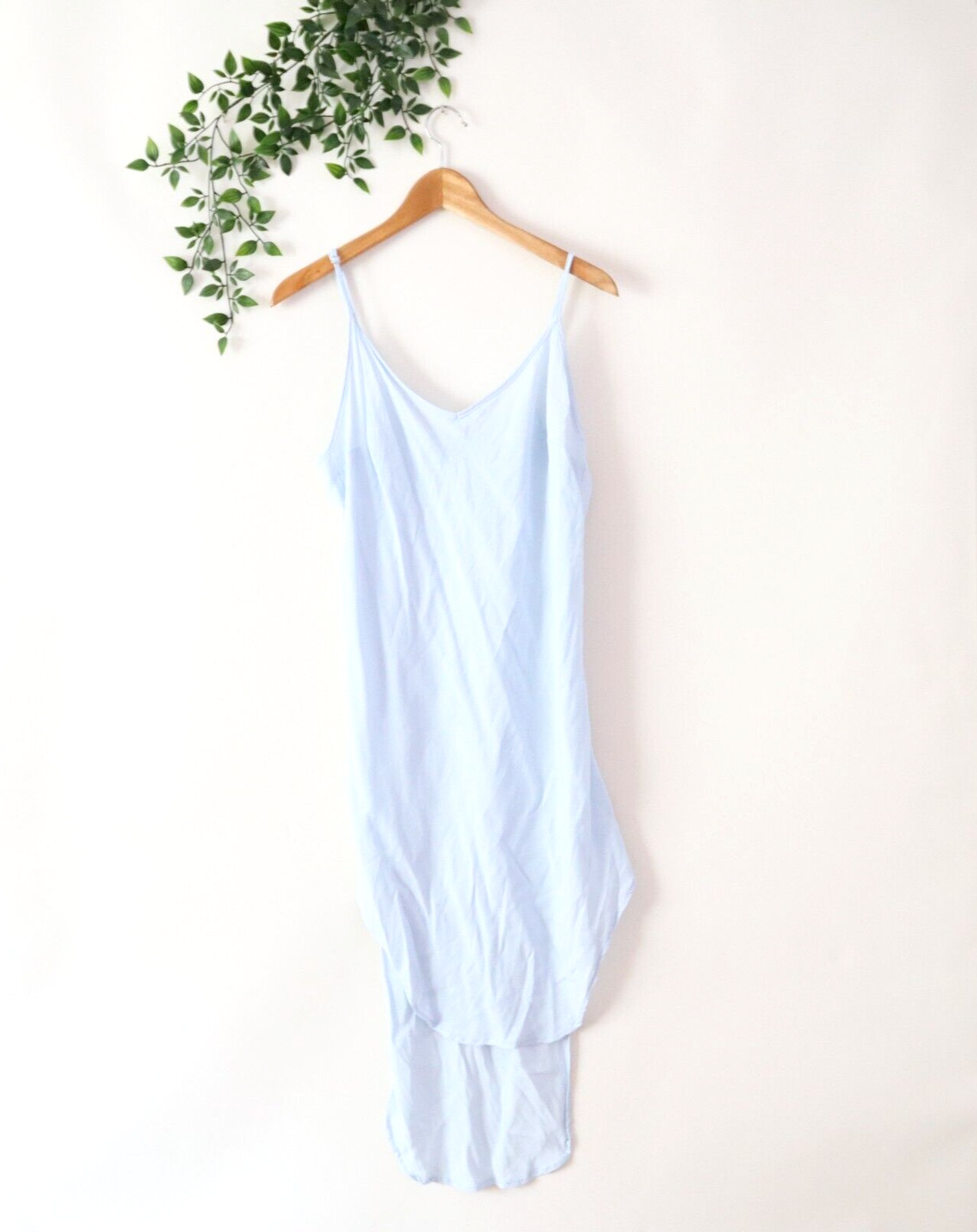 pale blue cami dress
