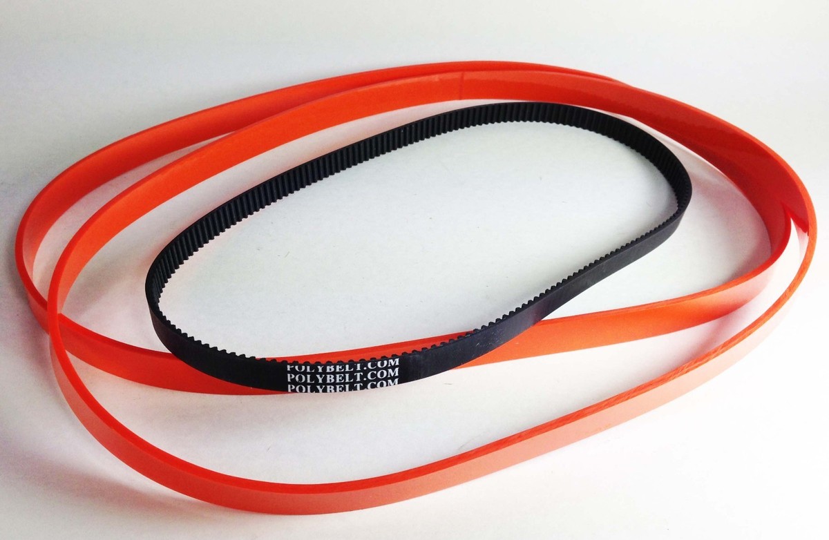2 URETHANE BAND SAW TIRES 0.095 thick Motor Belt for PERFORMANCE