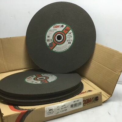 CGW Camel Grinding Wheel Stone/Concrete 14'' Cut-off Wheel (Box of 10)  14x1/8x1''