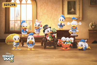 デイズニィ・ドナルドセット 52Toys Disney Donald Duck Club Different Style Whole Box Set Of 8