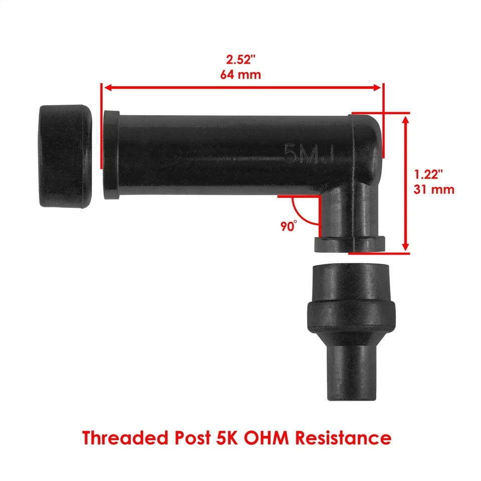 2x Tapa de arranque de bujía para Yamaha Virago XV920 1981-1983 Foto 2 de 4