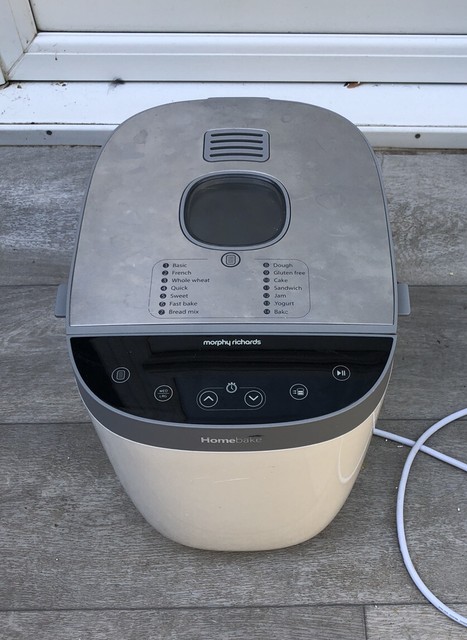 morphy richards bread maker 502001