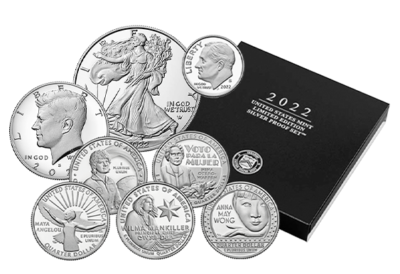 2022 United States Mint Limited Edition Silver Proof Set Silver