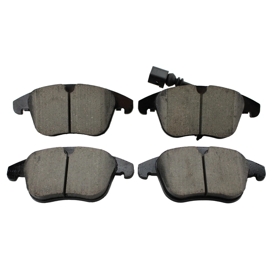 Akebono Euro Front Ceramic Disc Brake Pads For Audi Q3 Quattro VW Passat Tiguan - Image 4 of 4