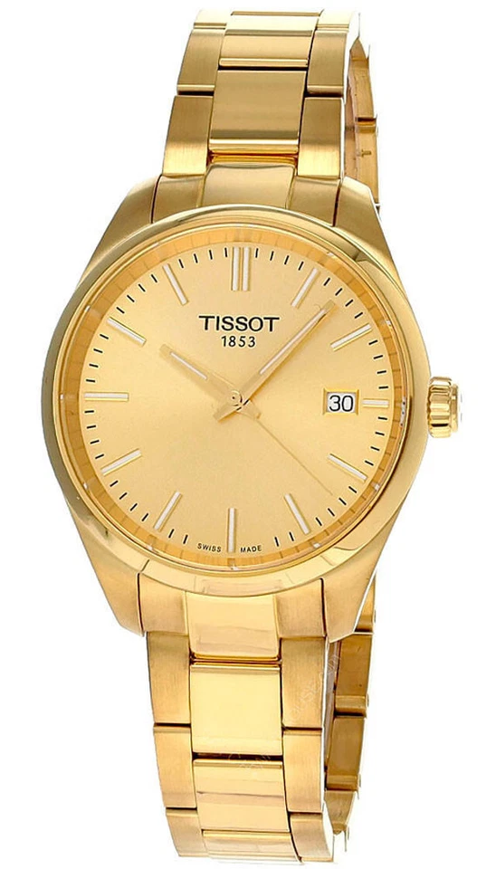 Reloj para mujer TISSOT PR 100 cuarzo 34 mm SS esfera champán T150.210.33.021.00