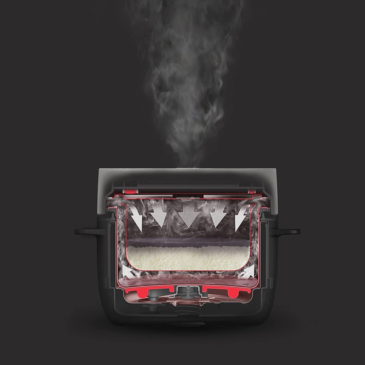 BALMUDA The Gohan ブラック K03A-BK Balmuda 3 Gohan Electric Rice Cooker BALMUDA The Gohan K03A