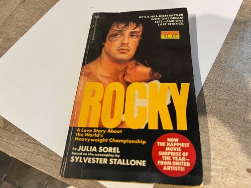 Vintage Rocky Novel Julia Sorel 1977 3rd Print VGC