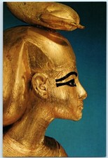 Vintage Treasures of Tutankhamun Postcard from the Egyptian Museum, Cairo