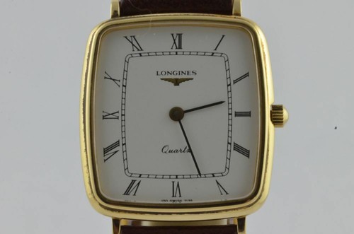 Longines Vintage 18K 750 Solid Gold 