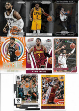Kyrie Irving 8 Card Lot with Orange Mystique NM