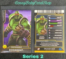 Injustice Arcade GEM MINT Series 2 Card 65 Containment Doomsday