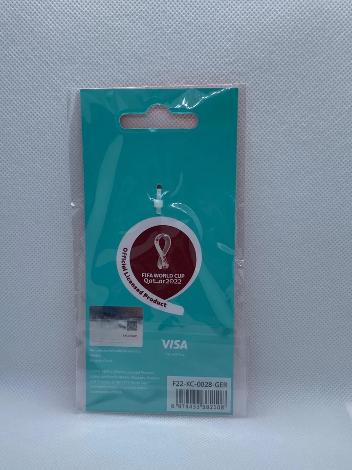 FIFA World Cup Qatar 2022 Nation Pride Jersey Keychain (Germany) - Image 2 of 2