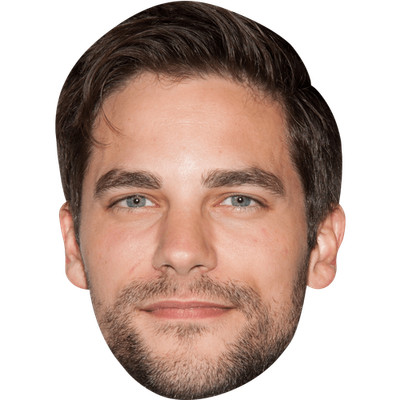 Brant Daugherty (Beard) Big Head. Larger than life mask.