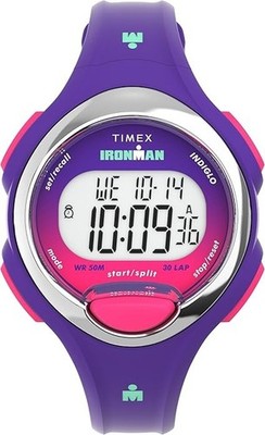 Timex TW5M60500, Women's 30-Lap Ironman Indiglo Watch, Alarm, Chronograph