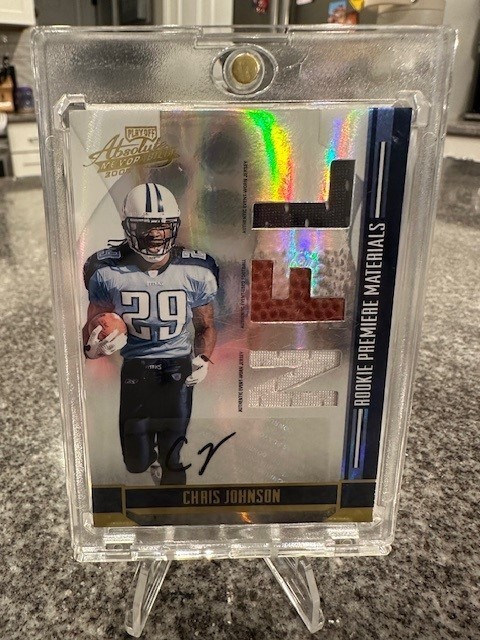 Chris Johnson Playoff Absolute Memorabilia #276 Autograph