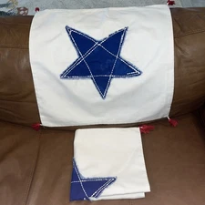 Threshold Toss Pillow Americana Covers NWT  Set Of 2