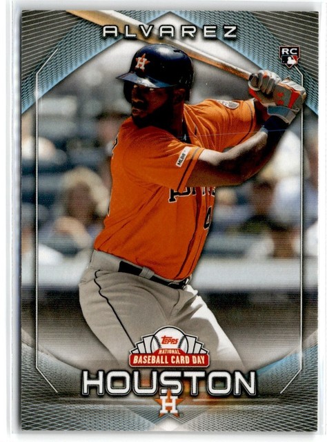 2020 Topps Baseball Card Day Yordan Alvarez RC Astros #NTCDG-3