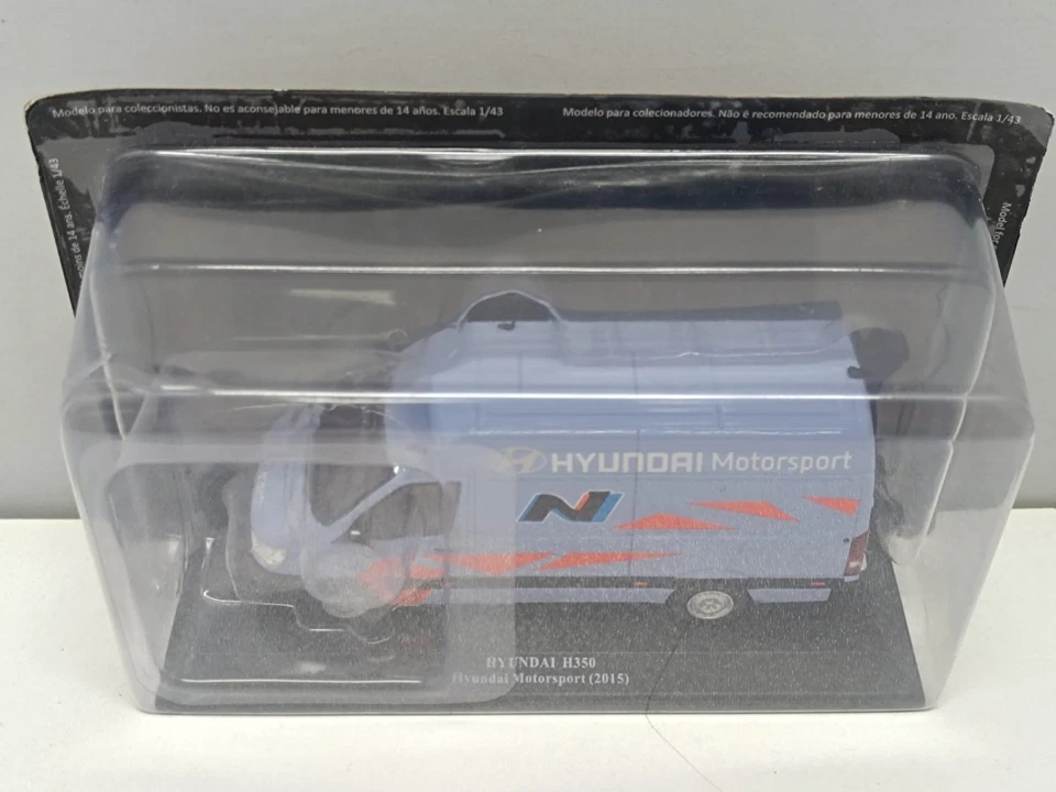 1/43 IXO Altaya HYUNDAI H350 2015 Hyundai Motorsport #58 Assistenza Rally - Immagine 3 di 4